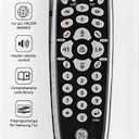 GE 4-Device Universal TV Remote Control in Black, 34708