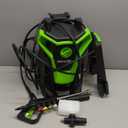 Pressure Washer, Power Washer with GFCI Safety Plug & No-Bend 360 Nozzle, 1.33 GPM Pressure Washer Complete with Foam Cannon & 4 Nozzles for Car & Home