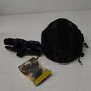 ActionUnion Tactical Airsoft Paintball Fast Helmet with Cover PJ Type Adjustable Protective NVG Mount for Multicam Military Sports Hunting Shooting (Black-CP) M