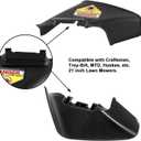 Lawn Mower 731-07486 Side Discharge Chute for Most 21" Hand Pushed Lawn Mower Compatible with Craftsman Columbia Huskee Troy Bilt Yard-Man MTD TB110, TB130, TB220, TB230 & 11A, 12A Series Mowers