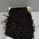 Fancy Hair Short Lace Front Wigs Kinky Curly Human Hair Wig Glueless Side Part Brazilian Virgin Human Hair Curly Bob Wigs with Baby Hair for Black Women (Natural Color,10 Inch)