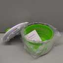 Salad Spinner, Fruit and Vegetable Washer, Spin and Dry Salad Greens, 3 QT Lettuce Spinner with Bowl and Mesh Basket