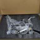 HOMELODY 2 Handles Kitchen Faucet with Pull Down Sprayer for 3 Hole Sink, 8 inch 360 Rotating Spout Centerset Kitchen Sink Faucet with Water Lines Brushed Nickel