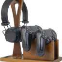 Game Controller Holder Gifts for Gamers to Organize Gaming Accessories & Headphone Holder, Unique Gamer Gifts Headset Stand Controllers Holders, Stylish Controller Stand Gaming Equipment