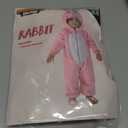 Spooktacular Creations Halloween Baby Animal Costume, Toddler Hooded Jumpsuit for Baby Halloween Dress Up Costume Party (Pink)