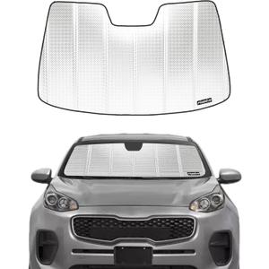 Pigenius Windshield Sun Shade for 2017-2022 Kia Sportage. Front Window Sunshade with Storage Bag