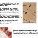 6x9 Picture Frame Set of 6 for Wall Hanging or Tabletop, Wood 6 x 9 Wall Gallery Poster Photo Frames Bulk for 6 by 9 Photo, 6 Pack, White