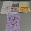 choyaxo 4pcs Dog Shirts Sleeveless Printed Pet Vest for Chiuahaha Small Medium Dogs Spring Summer , S