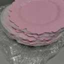 Pink Charger Plates Bulk 10Pcs - 13" Elegant Pink Chargers for Dinner Plates, Wedding & Event Decorative Charger Plates Set
