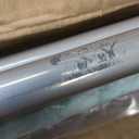 TV Trays Table Set of 2 Portable Folding TV Tray Table TV Dinner Tray with Sturdy MDF, Small Folding Tables with Phone & Tablet Slot, No Assembly Required, 15 x 18.9 x 25.6 in (Sea Blue Marble, 2Pcs)