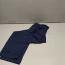 Nautica Boys' School Uniform Warp Knit Pants, Flat Front & Zipper Closure, Durable Stretch Twill, L