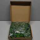 Mizii Artificial Vines Garland 10 Feet Faux Italian Ruscus Vine Greenery Garland Silk Green Leaves Decoration Fake Plants Greenery for Table Centerpieces Home Room Wall Wedding Arch Decor (10 feet)