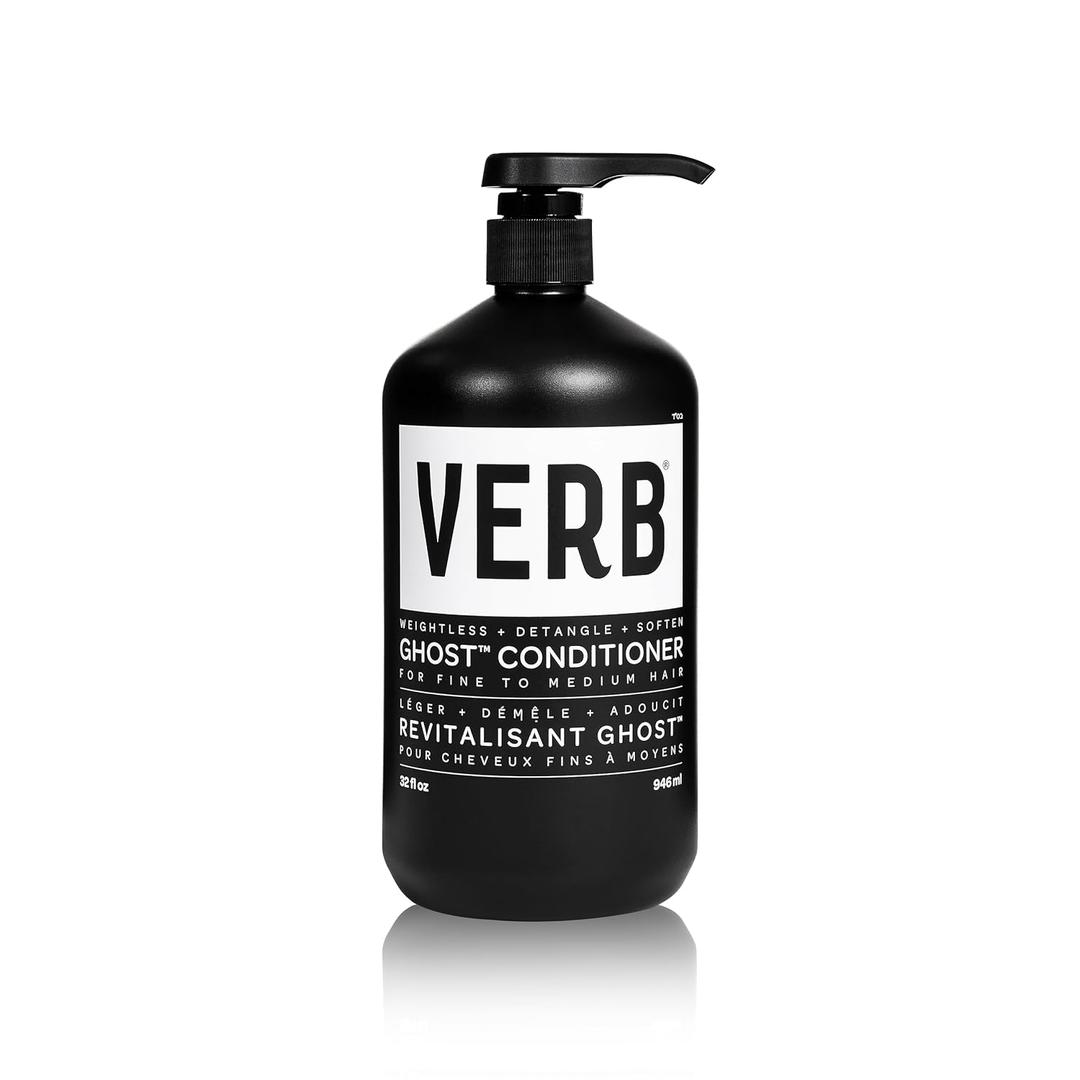 VERB Ghost Conditioner - Infused with Moringa Oil -Moisturizes Fine and Weighed Down Hair - Vegan, No Parabens or Harmful Sulfates