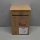 Delamu Bathroom Organizers and Storage, 2 Tier 2 Drawer Makeup Organizer Countertop, Easy to Install, Ideal for Bathroom Counter, Vanity, Ideal for Women Girls, Amber (2Drawers 1 Pack)