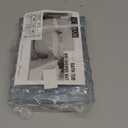 HITSLAM Shower Mat Anti Slip, Square Bath Mat for Tub Non Slip with Suction Cups and Drain Holes, 21x21 Inch Bathroom Shower Stall Floor Mat, Machine Washable, Soft on Feet, Clear