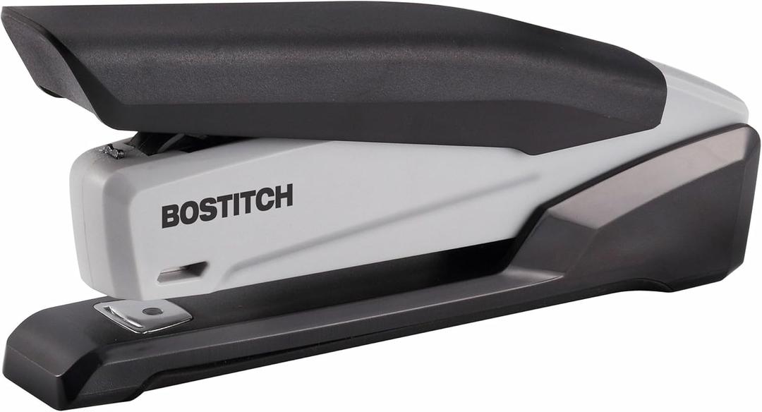 Bostitch Office Eco-Friendly Stapler, Compact 3-in-1 Desktop Stapler, Reduced Effort, Jam-Free, 20 Sheet Capacity, Black (1710)