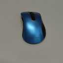 memzuoix 2.4G Portable Wireless Mouse, 1200 DPI Mobile Optical Cordless Mice with USB Receiver for Computer, Laptop, PC, Desktop, MacBook, 5 Buttons, Blue