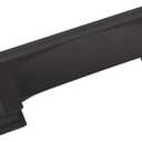 Amerock | Cabinet Cup Pull | Matte Black | 3 inch & 3-3/4 inch (76mm & 96 mm) Center-to-Center | Appoint | 1 Pack | Drawer Pull | Cabinet Handle | Cabinet Hardware
