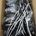 20Pcs 2" Inch Round LED Clearance Side Marker Lights Kit 9 LED w/Clear Reflector Lens, 10 Amber + 10 Red 2" Led Round Trailer Side Marker Lights Sealed Flush Mount w/Grommet and 2 Prong Pigtails