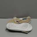 Besroad Womens Wide Diabetic Shoes Adjustable Walking Sneakers Arthritis Edema Zero Drop Sole Shoes Indoor Outdoor Casual, 8Wide Khaki