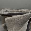 Mohawk Home 6' x 9' Non Slip Grip Rug Pad 1/4" Thick Dual Surface Felt Cushion + Rubber Gripper - Safe for All Floors