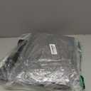 Magnetic Thermal Insulated Door Curtain with Transparent Window Insulated Door Cover Upgraded Oxford Filled with Thicken Cotton Thermal Insulated Curtains for Winter Waterproof and Windproof, Grey (34"W x 82"L (Pack of 1))