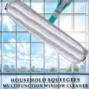 2025 New Multifunction Window Cleaner Tool, 4 in 1 Window Cleaner Tool Kit, Window Washer Squeegee with Sprayer for Windows, Mirrors, Tiles & Glass (1 Pack)