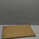 Folding Campfire Grill, 21.6" x 11.8" Heavy Duty Steel Grate with Legs, Portable Over Fire Camp Grill for Outdoor Cooking Traveling BBQ Picnic, Black