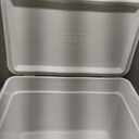 Coleman Vintage 54qt Steel Belted Cooler, Keeps Ice Up to 4 Days, 85-Can Capacity Hard Cooler with Drain & Have-A-Seat Lid
