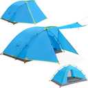 KAZOO 24 Person Camping Tent Outdoor Waterproof Family Large Tents 2/4 People Easy Setup Tent with Porch Double Layer | Outdoor, Waterproof, Family, Large, Tents, Easy Setup