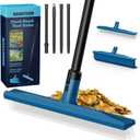 Gardtech 2-in-1 Artificial Turf Rake Brush Broom for Grass Blue