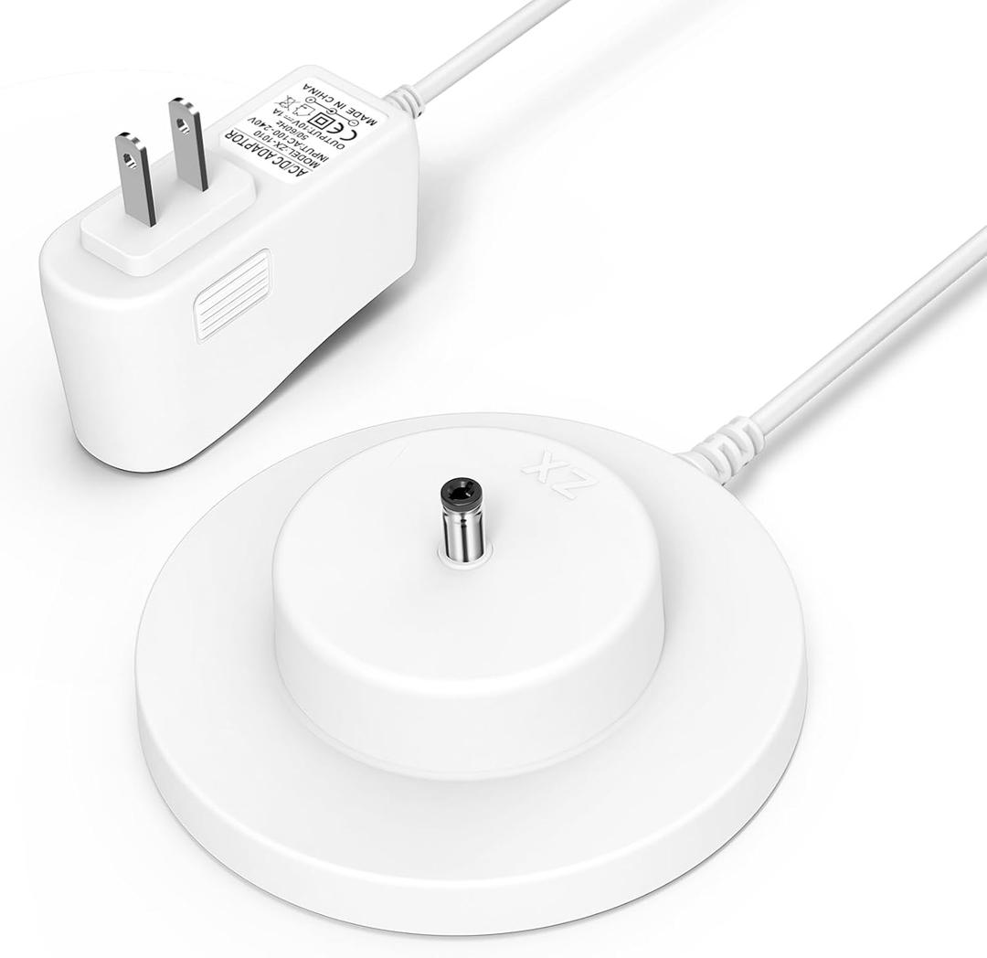 Charger for Tonies, Replacement for Tonie Box Charging Base, Compatible with Toniebox Audio Player Starter Set for Kids (Not Fit Toniebox 2) (White)
