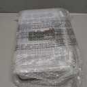 Battery Daddy Storage & Organizer Case with Tester, Stores & Protects Up to 180 Batteries, Double-Sided, Clear Locking Lid, Secure Latches & Portable Carrying Handle - White (Batteries Not Included)