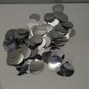 ECYC Ltd Sparkle Sequin Beaded Curtain Door String Curtains, PVC Sequin Bead Doorway Curtain Door Window Decor Room Divider Blind for Home Festivals Wedding Party Decorations (5 Strips, Silver)