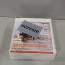 Waterproof Matress Protectors King Size Bed Fits 16"/17"/18" Deep, 6-Side Mattress Encasement Soft and Noiseless Terry Top + TPU Waterproof Liner + Ziper