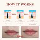 Facial Hair Removal Cream Kit for Women Face Sensitive Skin with Calm Cream, Painless Facial Depilatory Cream for Face Chin Lip Fuzz, 4 Mins Hair Remover At Home, 2.37 fl.oz w/Spatula