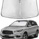 Autovir Windshield Sun Shade Fit for 2014-2019 2020 2021 Infiniti QX60 | Sunshade, Front Car Window Shades Sun Visor, Blocks UV Rays & Heat, Car Accessories