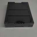 Bed Tray Table with Folding Legs,Bamboo Breakfast in Bed for Kitchen Serving Tray,Sofa,Eating,Used As Laptop Desk Snack Tray 2 Pack (Black) (Medium)