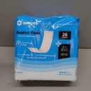 SUNKISS Trustplus Booster Pads 15" x 4", Extra Absorbency for Adult Incontinence Diapers/Underwears, Odor Control, 104 Count (4 Packs of 26)