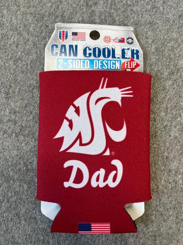 WSU Dad Can Koozie 12 oz – Cougarwear Assortment Pack Of 3 