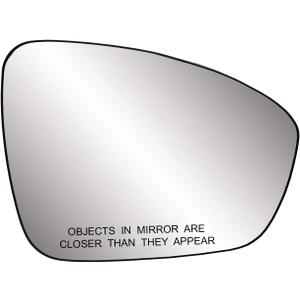 Fit System Passenger Side Non-heated Mirror Glass w/backing plate, Altima, RH