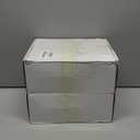 Vechkom 2PCSDual Exhaust Tip 3" Inlet 4" Outlet 10" Overall Length Carbon Fiber & Stainless Steel Black Exhaust Pipe Universal Fit for Diesel & Gas Vehicles Durable Muffler Tip for Car Tailpipe