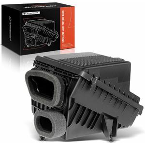 A-Premium Engine Air Filter Cleaner Box Housing Compatible with Cadillac, Chevrolet & GMC Vehicles - Escalade, Avalanche 1500, Silverado, Suburban, Sierra, Yukon & More - 2003-2009, Replace# 25355074