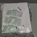 MOXARYSU White Gift Bags With Handles: 8x5x10 Inch 50pcs Medium Paper Gags Bulk For Birthday Wedding Party Shopping(M, 50)