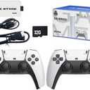 4K TV Game Stick M15 Video Game Console Built-in 30000+/40000 Games 64G Handheld Game Player Wireless Controller Retro Gamepad - 32GB-30000-games