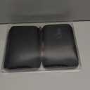 Shockproof Hard Shell Carrying Case for GPS, External Hard Drive, Power Bank, Charger, Cable, Heart Monitor, Cell Phone, Electronic Accessories - Larger Capacity Storage Pouch Travel Bag (Black)