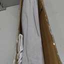 Hammock for Outside, Double Hammocks Without Stand, 2 Person, Spreader Wooden Bar, Side Storage, for Outdoor, Indoor, Patio (Light Grey)