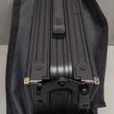 Anbte Folding Camping Table with Storage Net, 3ft Camping Table Aluminum Folding Table with 3 Adjustable Height Max 27.5 Inch Picnic Table Portable Table for Outdoor Backyard BBQ, Pure Black