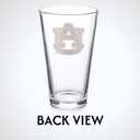 The Memory Company Officially Licensed NCAA 16 oz Pint Glasses Set of 2-16 oz Pint Glass, Licensed Team Drinkware, Stylish Gameday Glassware, Team Logo