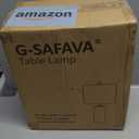G-SAFAVA 20.25" Small Table Lamps Set of 2 Modern Ceramic Lamps for Living Room Farmhouse Bedside Lamps Boho Lamps for Night Stands Green Bedroom Lamps Side Table Lamps End Table Lamps